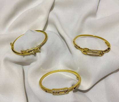 ENSEMBLE 3 BRACELETS + COLLIER ANGE D'AMOUR GRATUIT